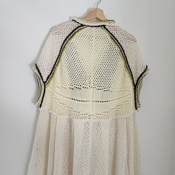 NWT Free People Kelly Crochet Maxi Top XL - Picture 7 of 15